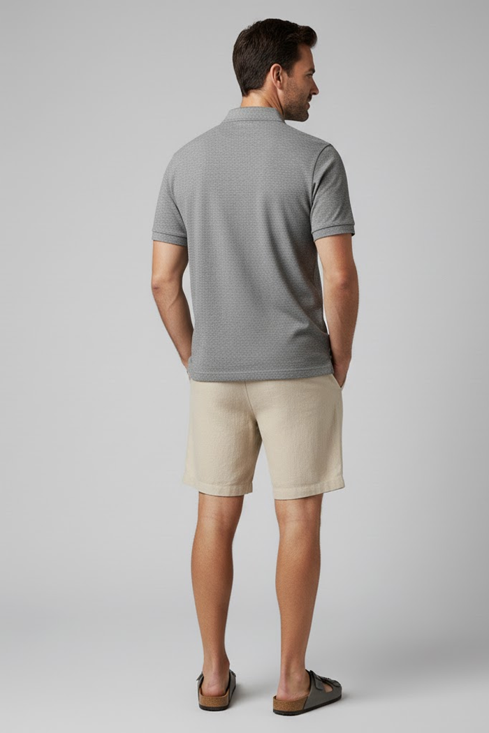 Bermuda Masculina Linho Capri