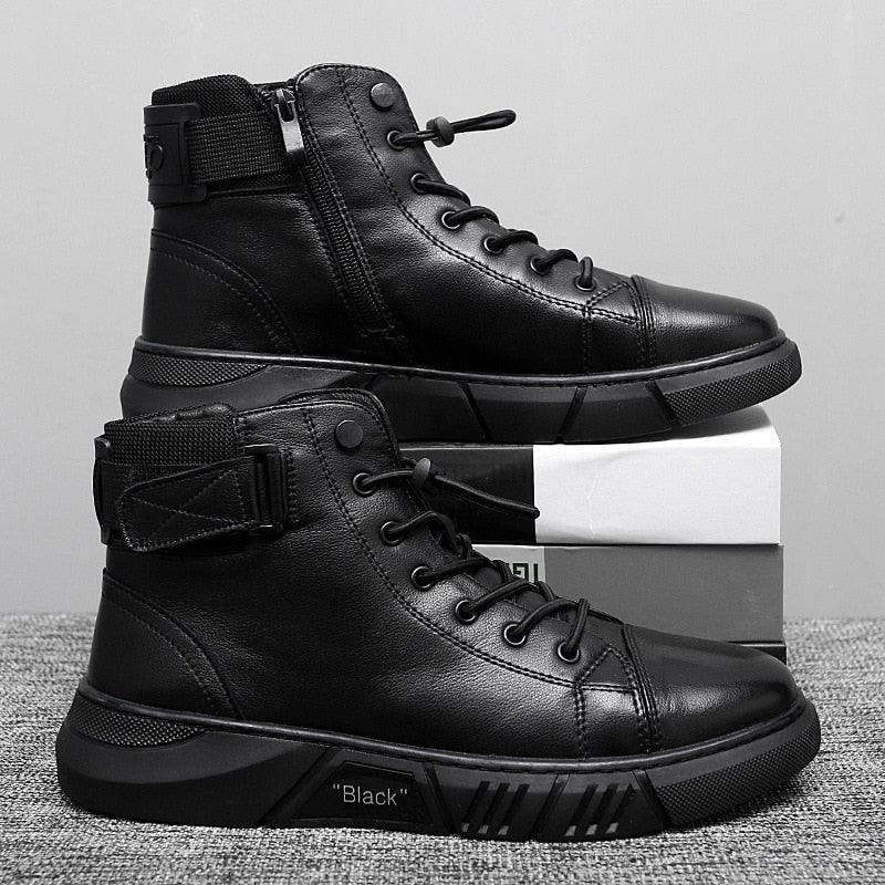 Bota Masculina DiIema Court Black