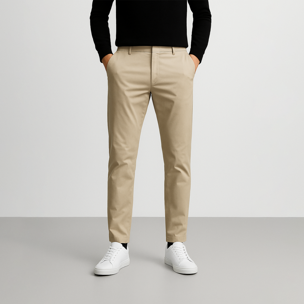 Calça Chino em Sarja Masculina DiIema