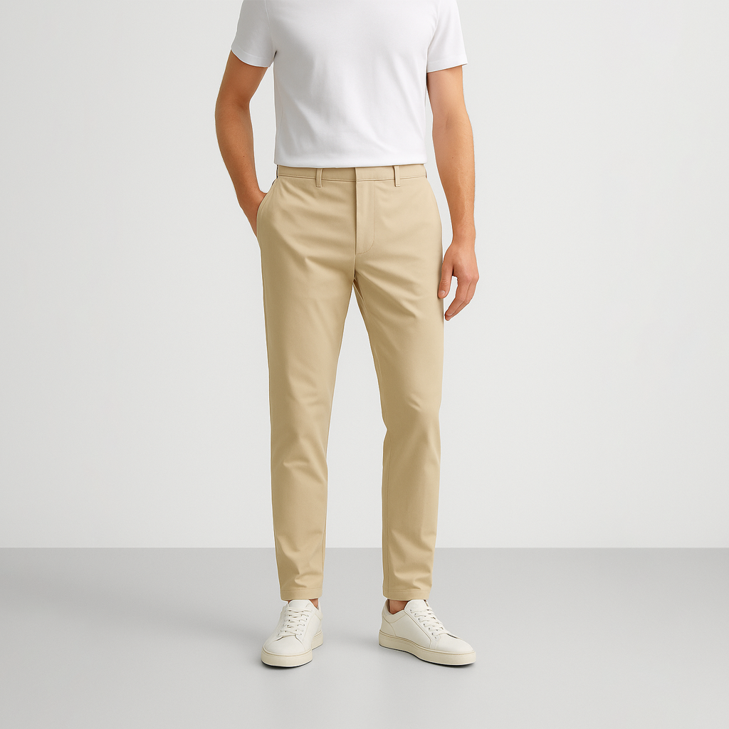 Calça Chino em Sarja Masculina DiIema
