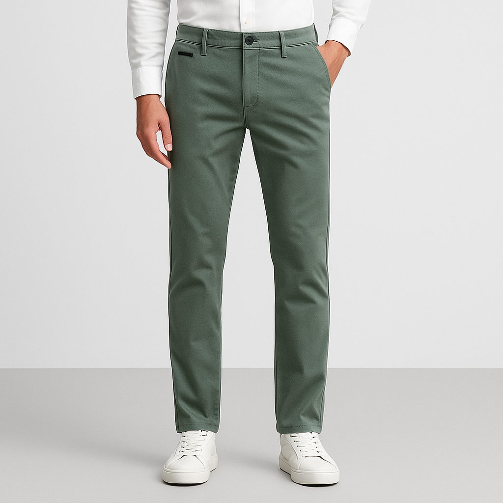 Calça Chino em Sarja Masculina DiIema