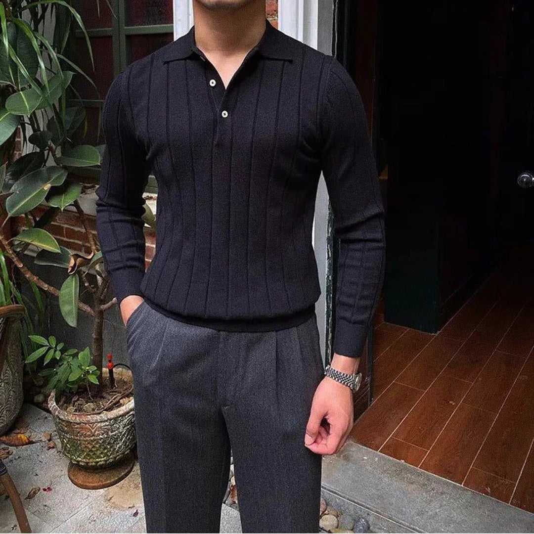 Camisa Polo de Manga Longa Dilema Reus