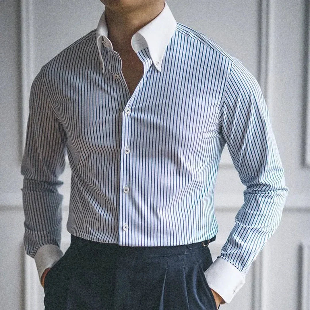 Camisa Social Masculina Dilema Roma