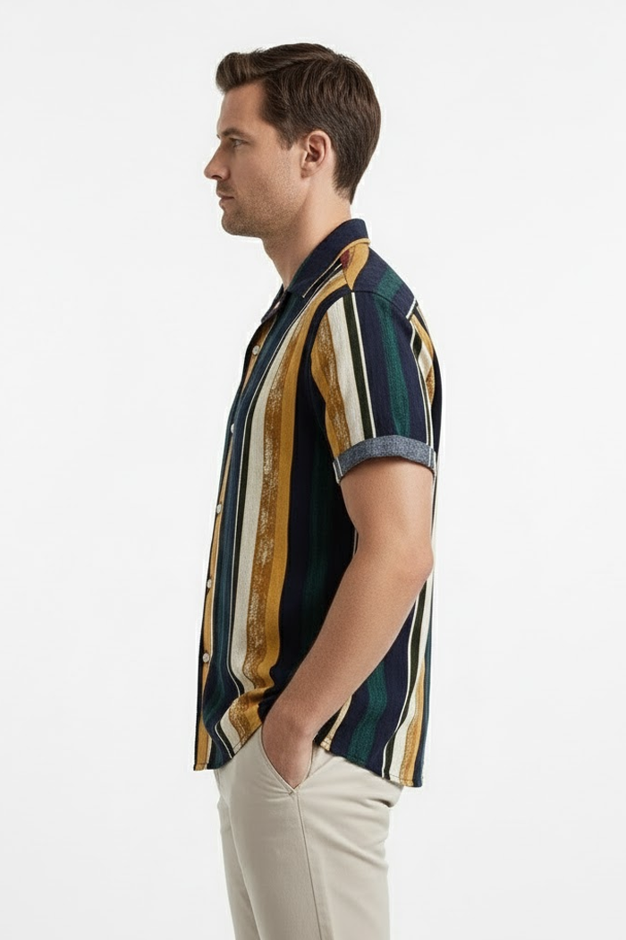 Camisa Manga Curta Dilema Vintage