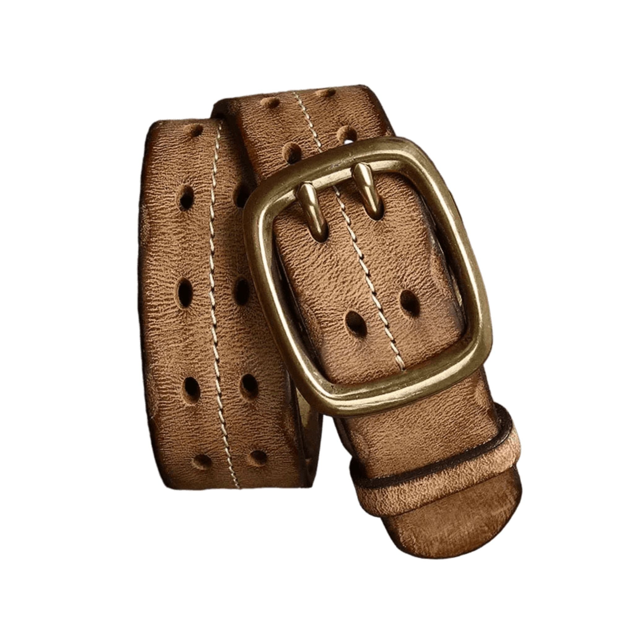 Cinto Masculino de Couro Artesanal Dilema