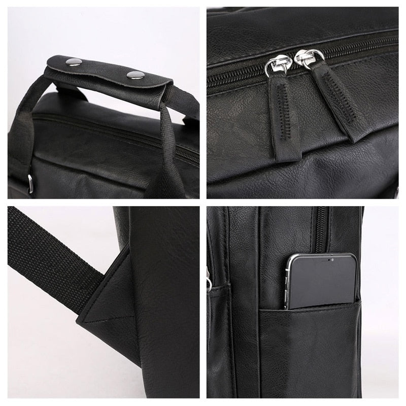 Mochila Executiva em Couro Dilema Milan