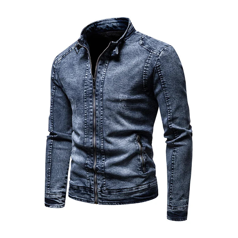 Jaqueta Jeans Masculina Dilema City