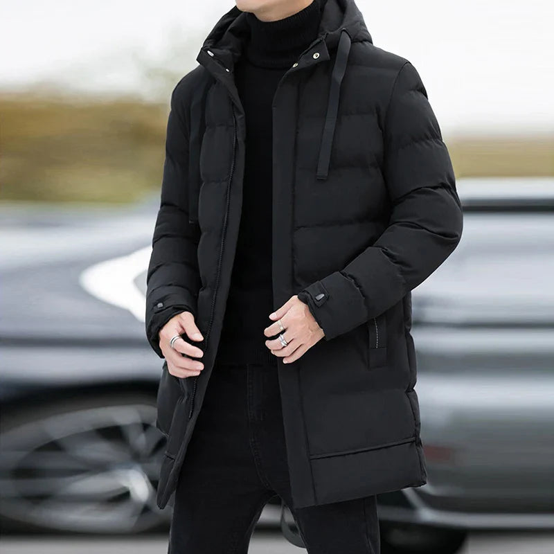 Jaqueta Puffer Masculina Alongada DiIema
