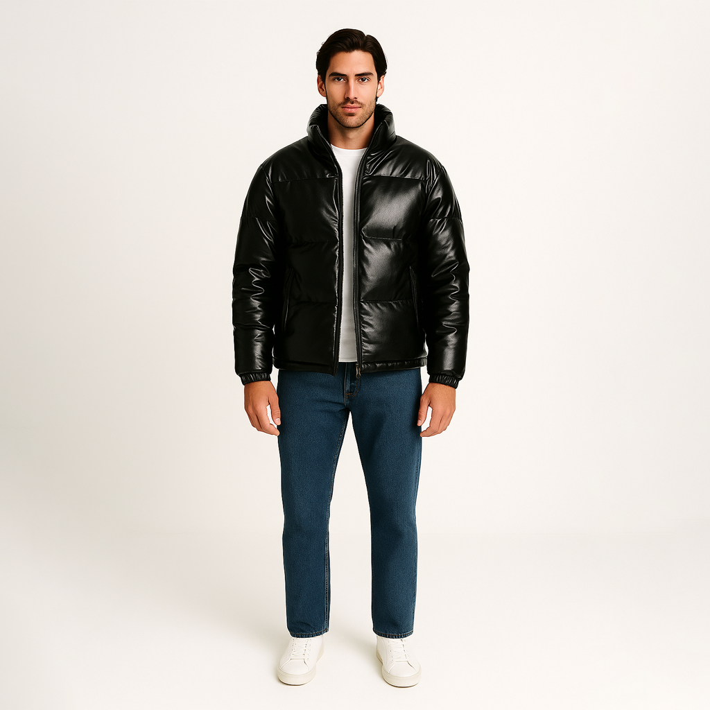 Jaqueta Puffer Masculina de Inverno Dilema