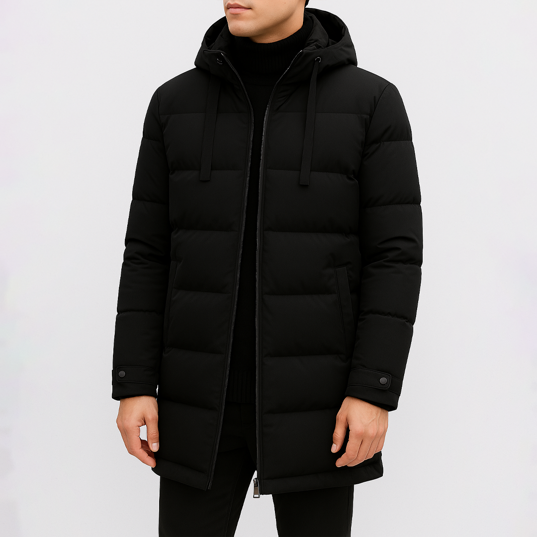 Jaqueta Puffer Masculina Alongada DiIema