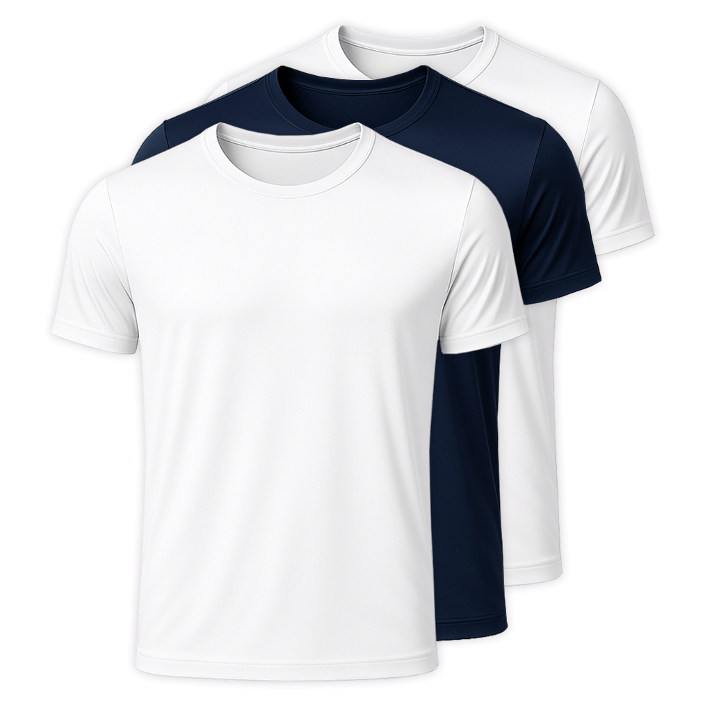 Kit 3 Camisetas Tech Modal Dilema