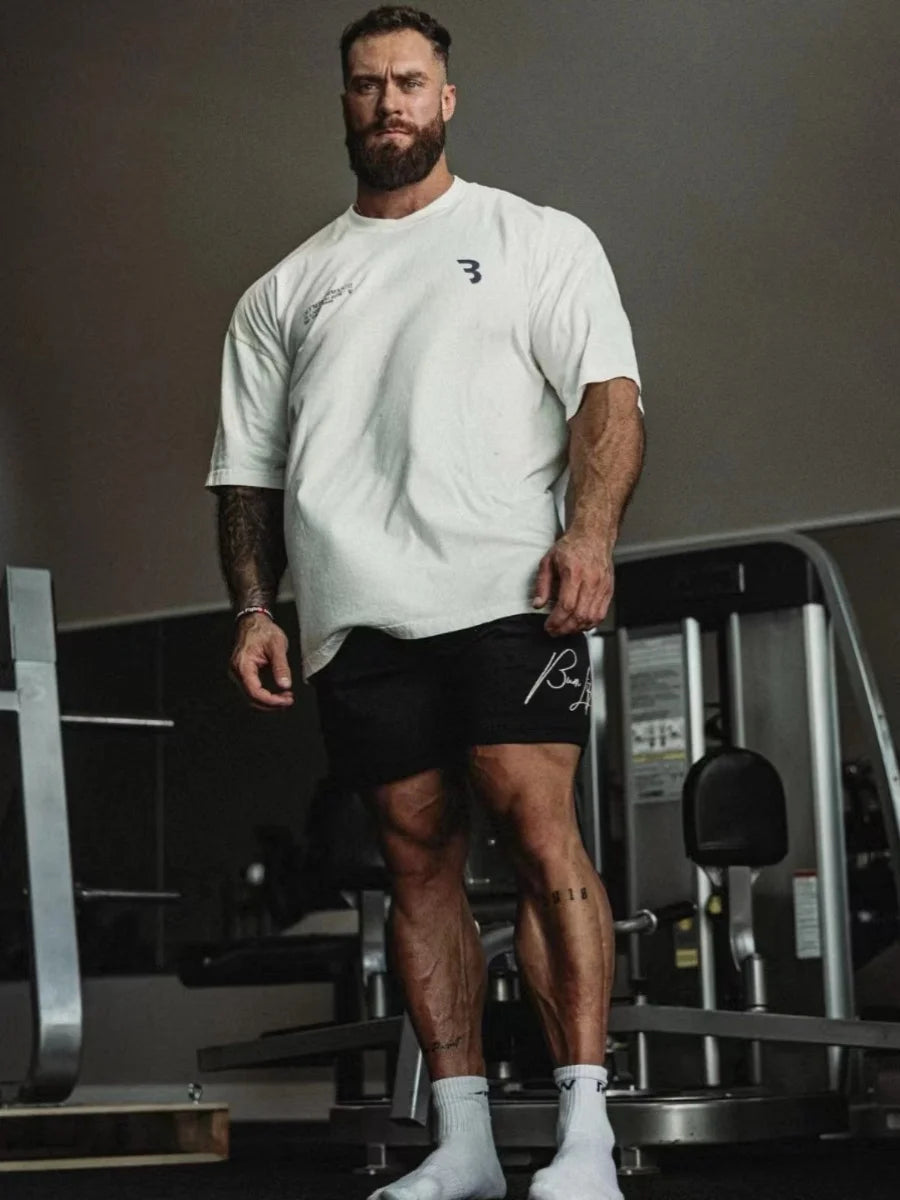 Camiseta masculina olímpia Oversized