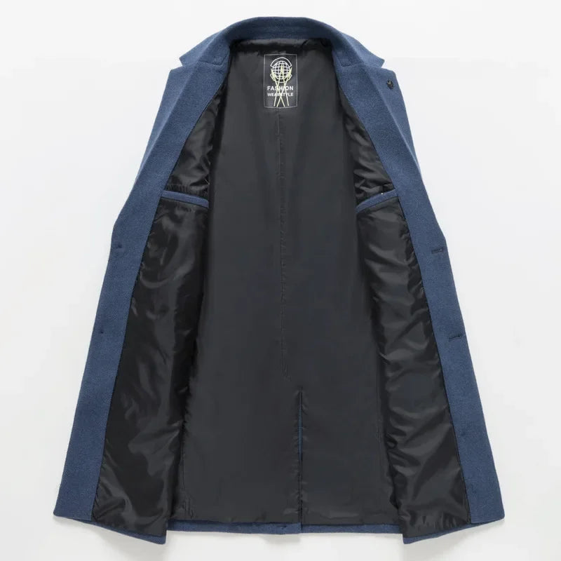 Sobretudo Masculino em Lã Dilema Tokyo