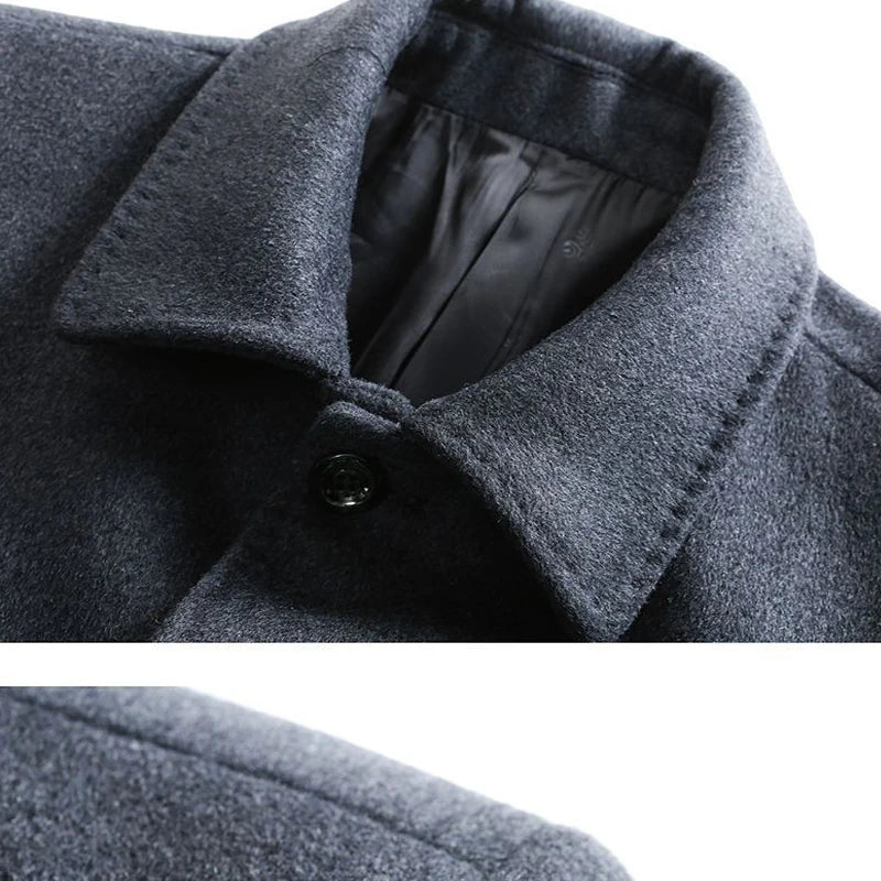 Sobretudo Social Masculino Curto Dilema Invictus