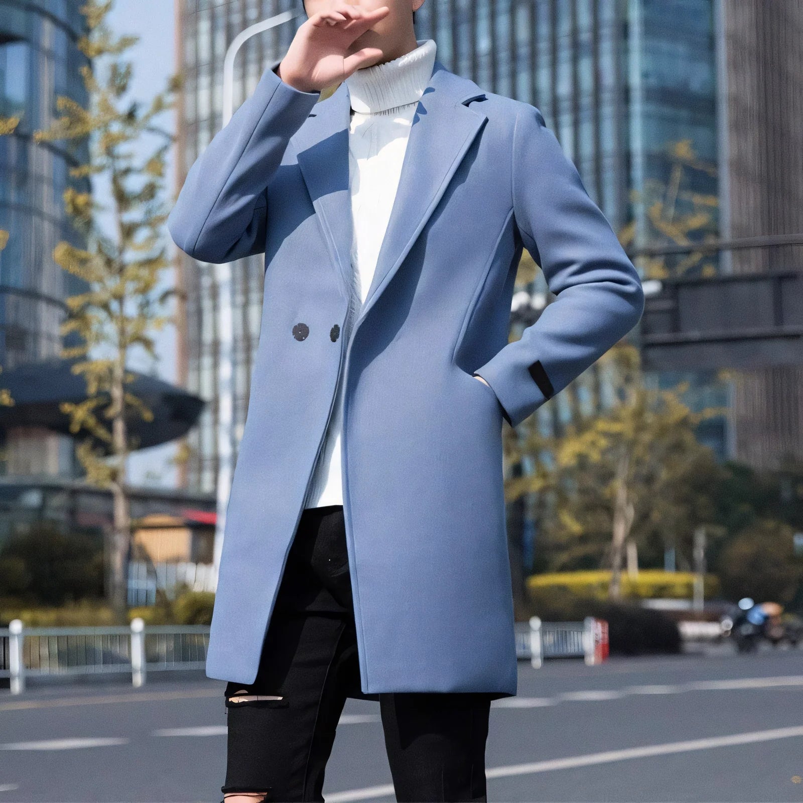 Sobretudo Masculino Dilema Essentials