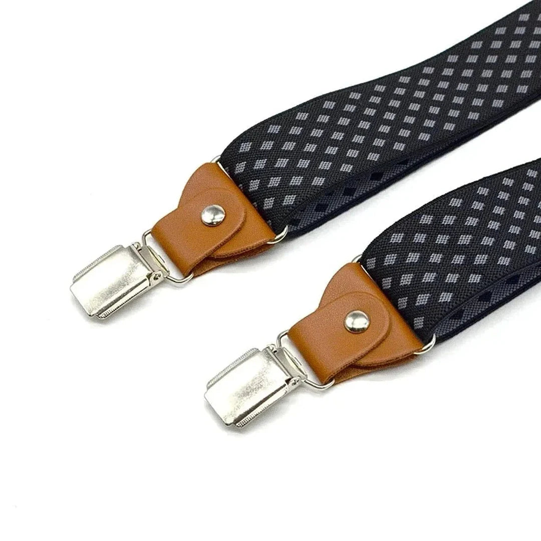 Suspensório Masculino Decorado Dilema